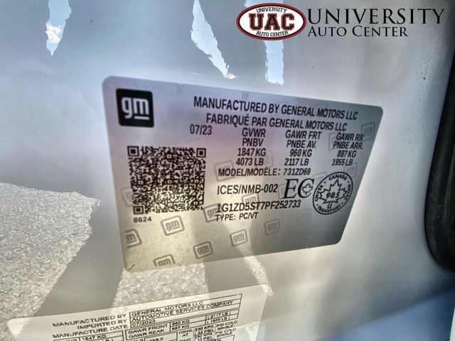 2023 Chevrolet Malibu 1LT