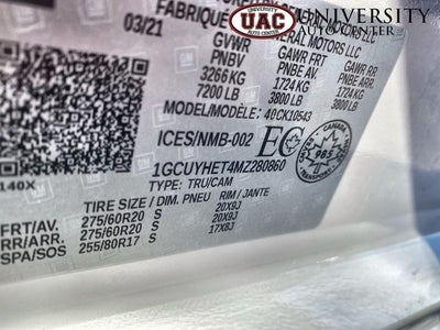 2021 Chevrolet Silverado 1500 High Country