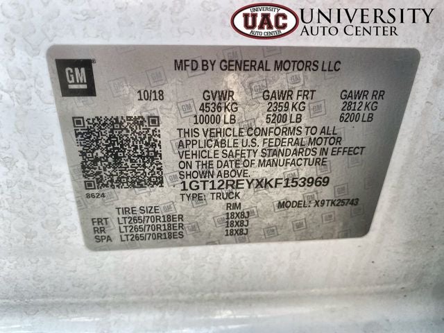 2019 GMC Sierra 2500HD SLT