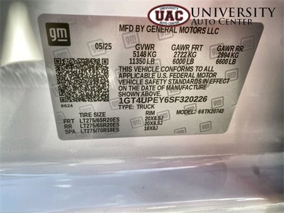 2025 GMC Sierra 2500HD 4WD Crew Cab Standard Bed AT4