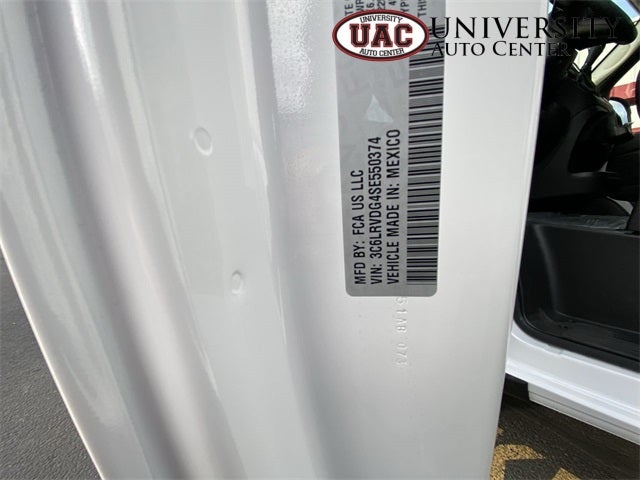 2025 RAM ProMaster 2500 Cargo Van Tradesman High Roof 159' WB w/Pass Seat