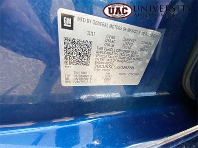 2018 Chevrolet Silverado 1500 2LZ