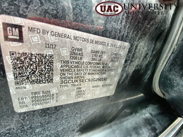 2018 Chevrolet Silverado 1500 2LZ