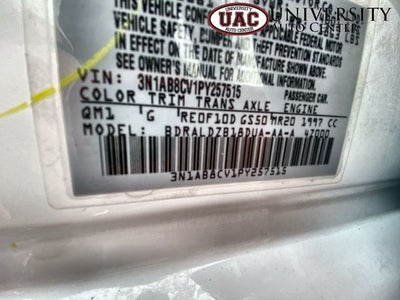 2023 Nissan Sentra SV Xtronic CVT