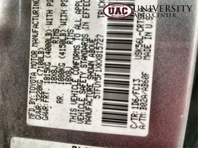 2019 Toyota Tundra SR5 5.7L V8